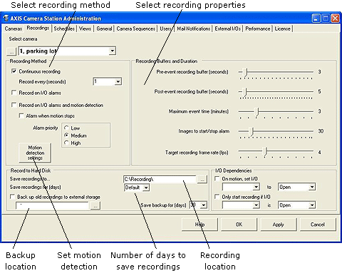 AXIS Camera Station User interface 2 1005